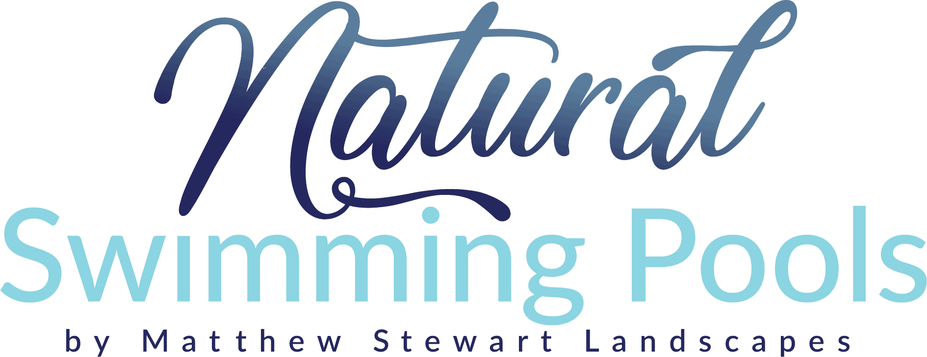 Natural Pools Logo Natural Swimming Pools by Matthew Stewart