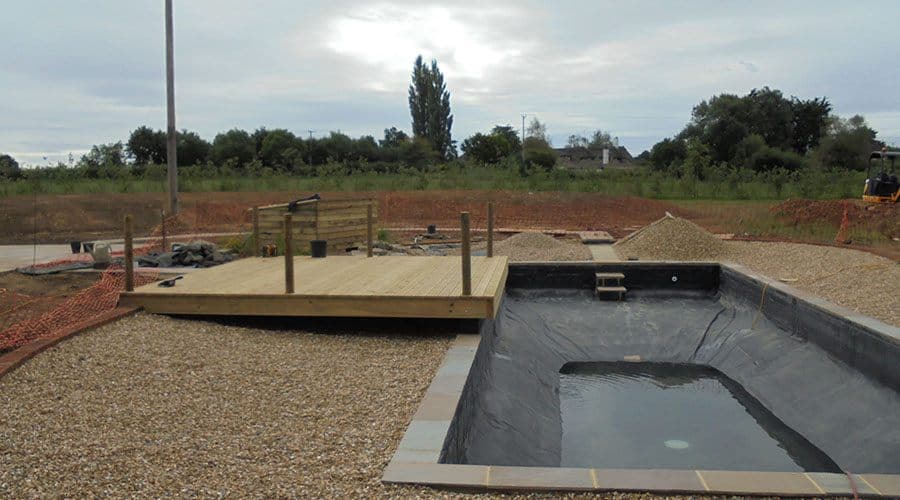 Natural Pond Build Wimborne