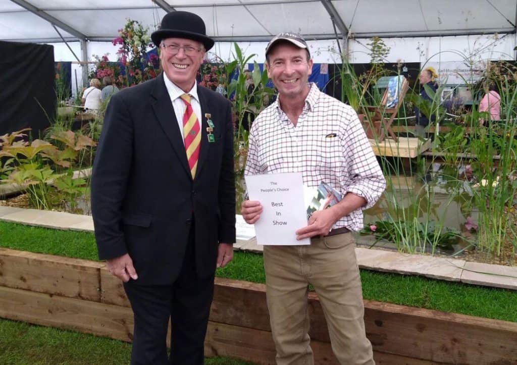 Matthew Stewart at New Forest Show Awards