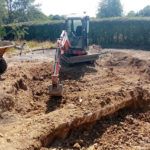 Setting Out & Excavation at Whitmore Cottage