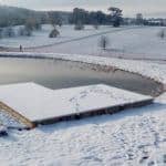 Natural Swimming Pool at Highclere Castle