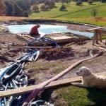 Natural Swimming Pool at Highclere Castle