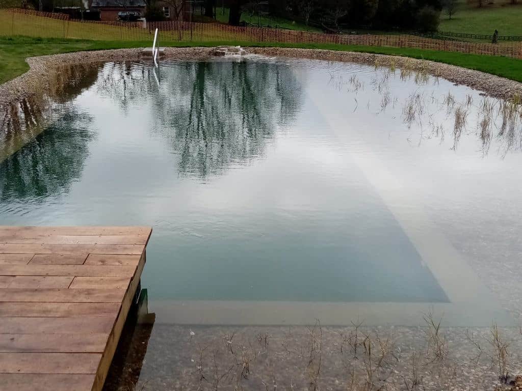 Natural Swimming Pool at Highclere Castle